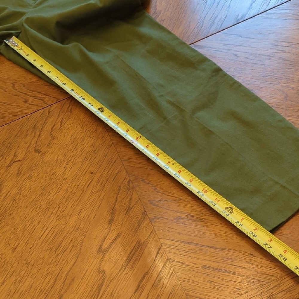 J. Crew Mercantile NWT Women's Forest Green Pants - Picture 8 of 8